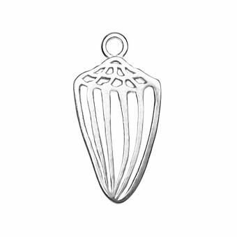Cone Seashell Sterling Silver .925 Amoracast - Pendants Charms