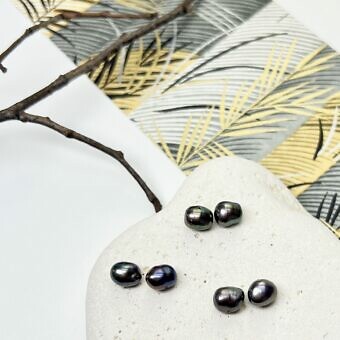 paired peacock potato pearls