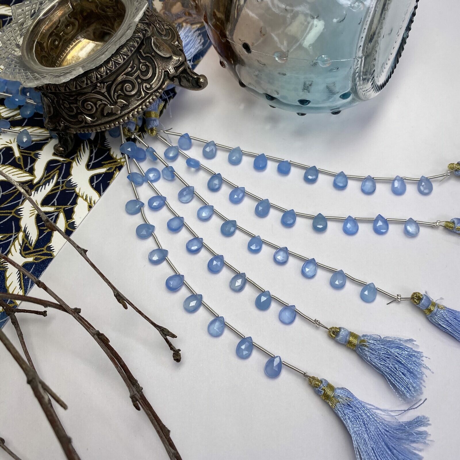light-sky-blue-chalcedony-micro-faceted-teardrop