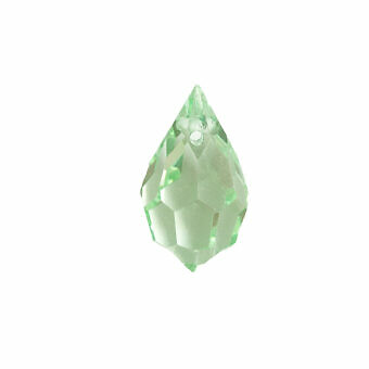 Light Green Teardrop Crystal
