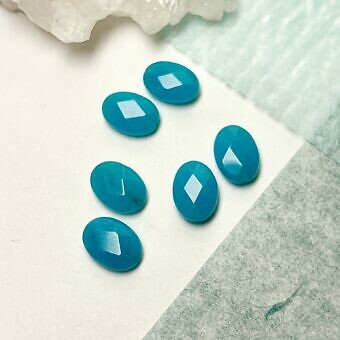 Dyed Jade paired beads
