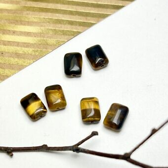 Tiger Eye paired beads