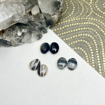 Sardonyx Paired Beads