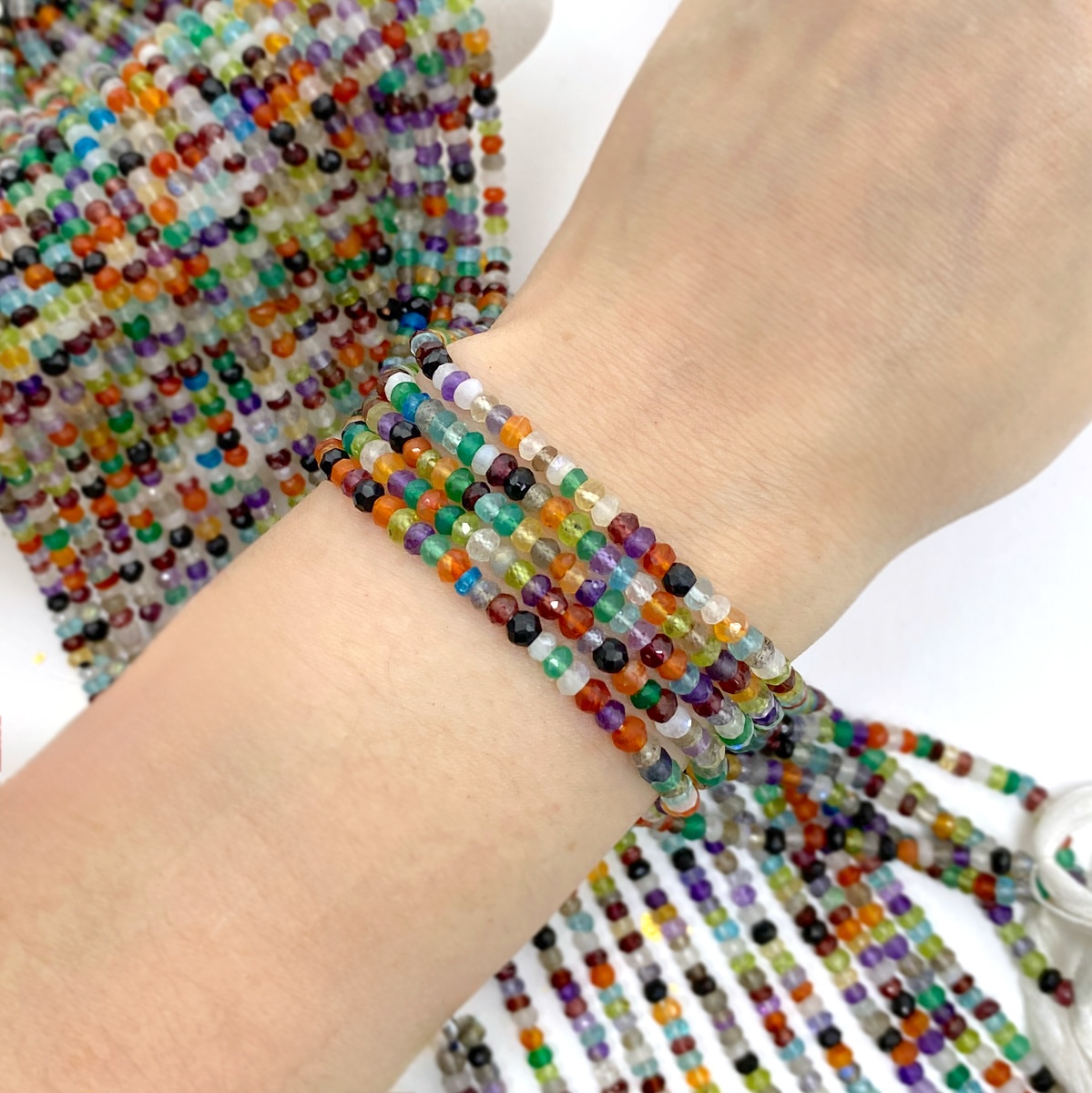 sq3ko-3-5mm-party-mix-semi-precious-stone-micro-faceted-round-beads-hand