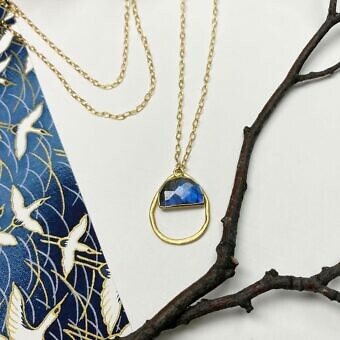 Alternative view of 24" Cable Oval Round Wire Finished Chain 14kt Gold Filled