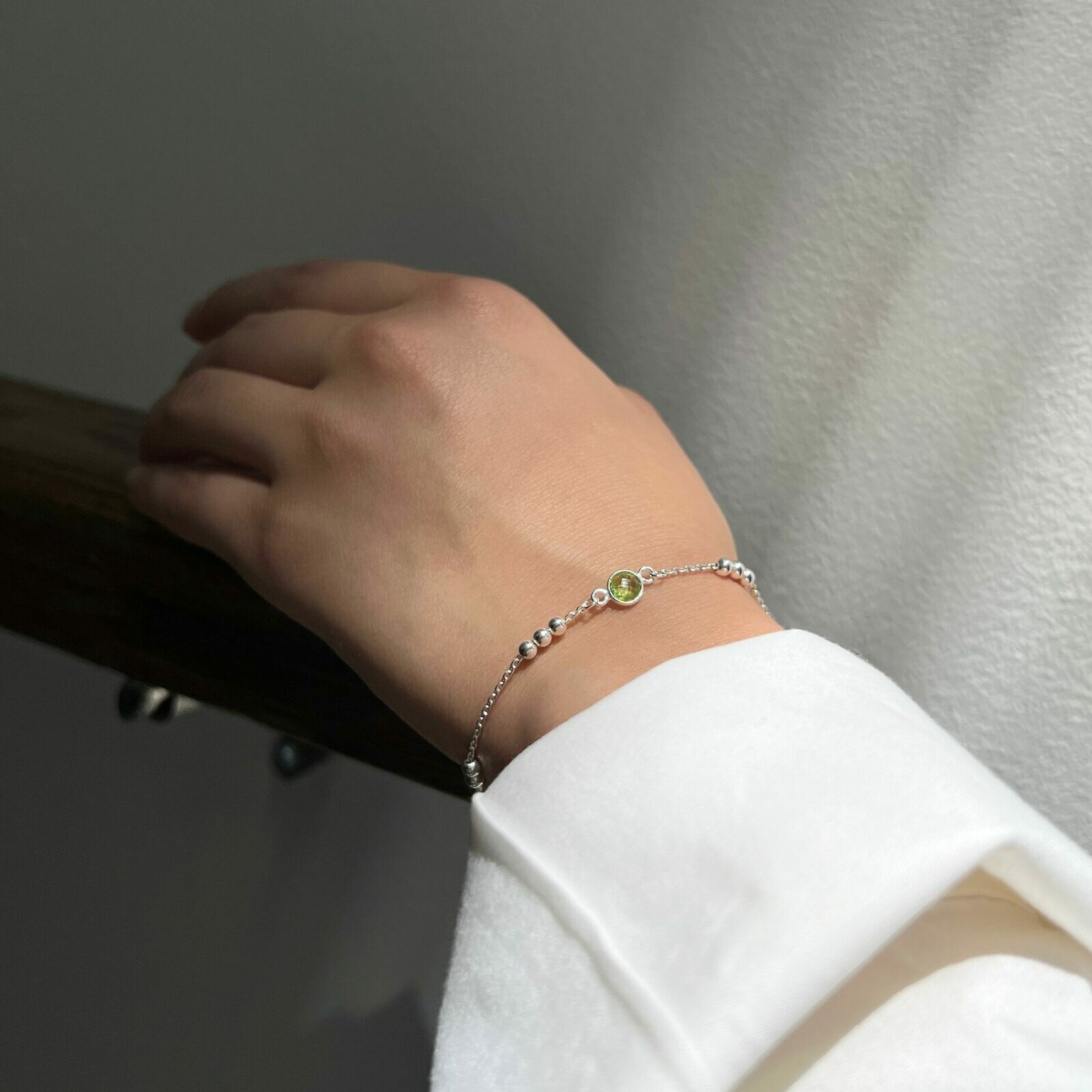7 Inches Sample Satellite Triple Bead Cable Chain Sterling Silver .925 - Image 3