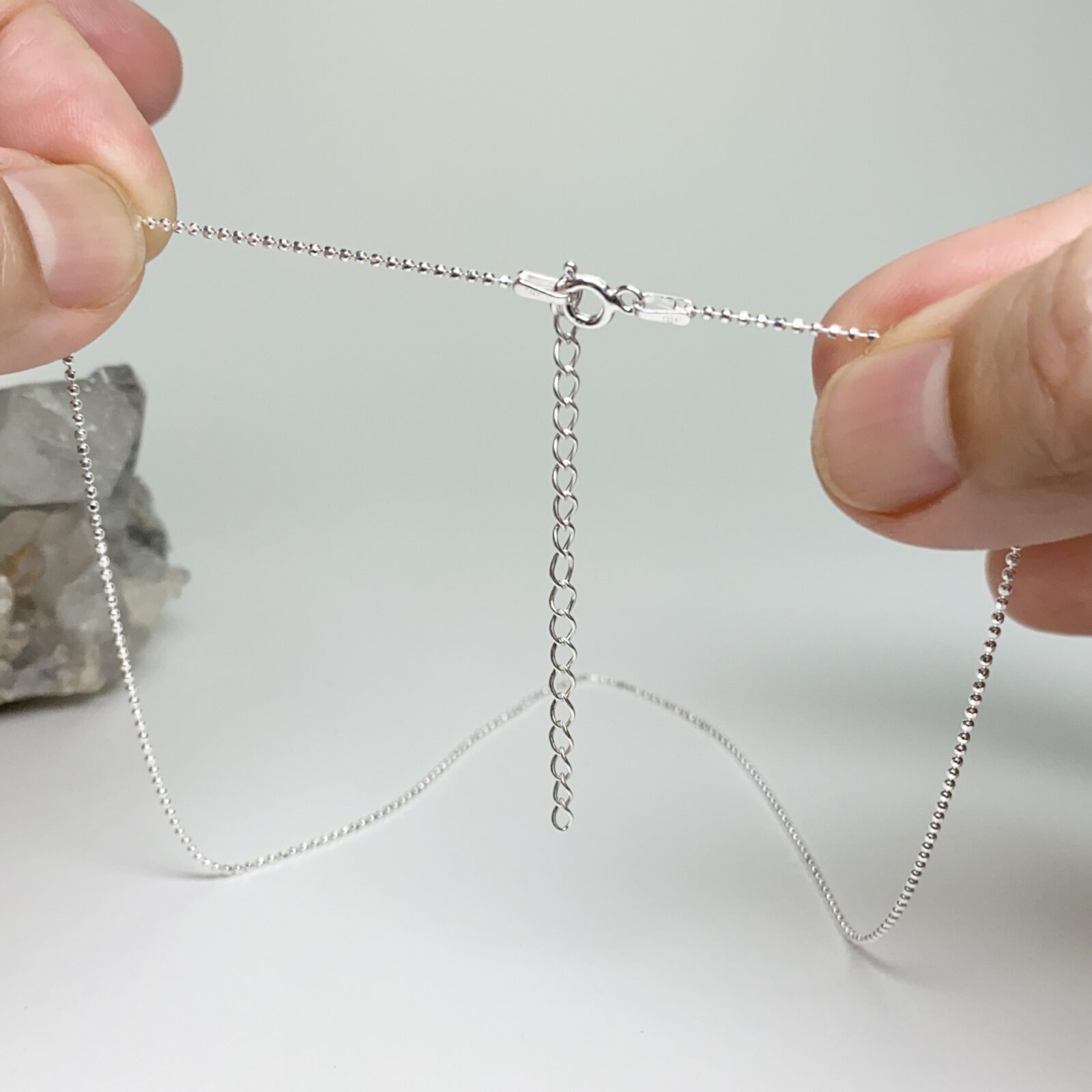 2.60mm Curb Chain By the Meter Sterling Silver .925 - Image 3