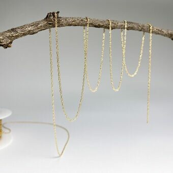 1.16mm French Rope Chain By the Meter 14kt Gold Filled