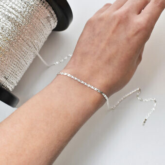 cx70s sunburst oval disc curb chain by the meter sterling silver 925 hand