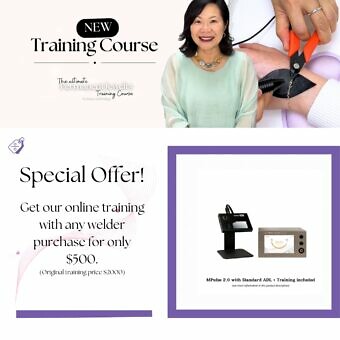 Special! Permanent Jewelry Welder: MPulse 2.0 + Online Training