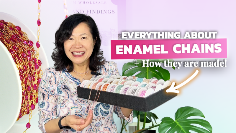 thumbnail enamel chains