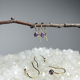 feo2g-4mm-amethyst-bezel-set-cz-crystal-hook-earrings-14kt-gold-filled-birthstones-february