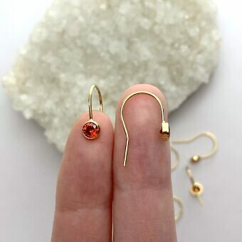 feo7g-4mm-ruby-bezel-set-cz-crystal-hook-earrings-14kt-gold-filled-birthstones-july-hand