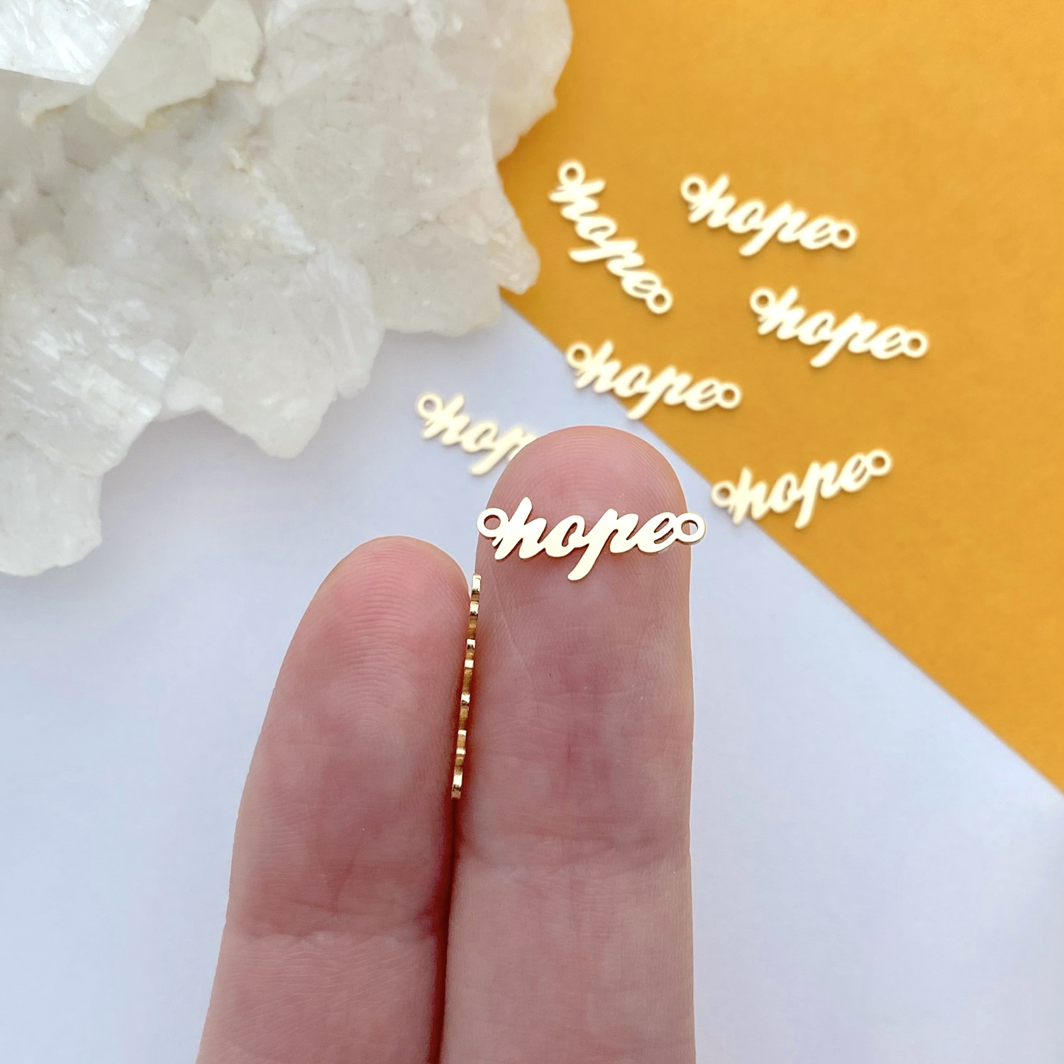 foi2g-hope-script-14kt-gold-filled-connector-pendant-charm-hand