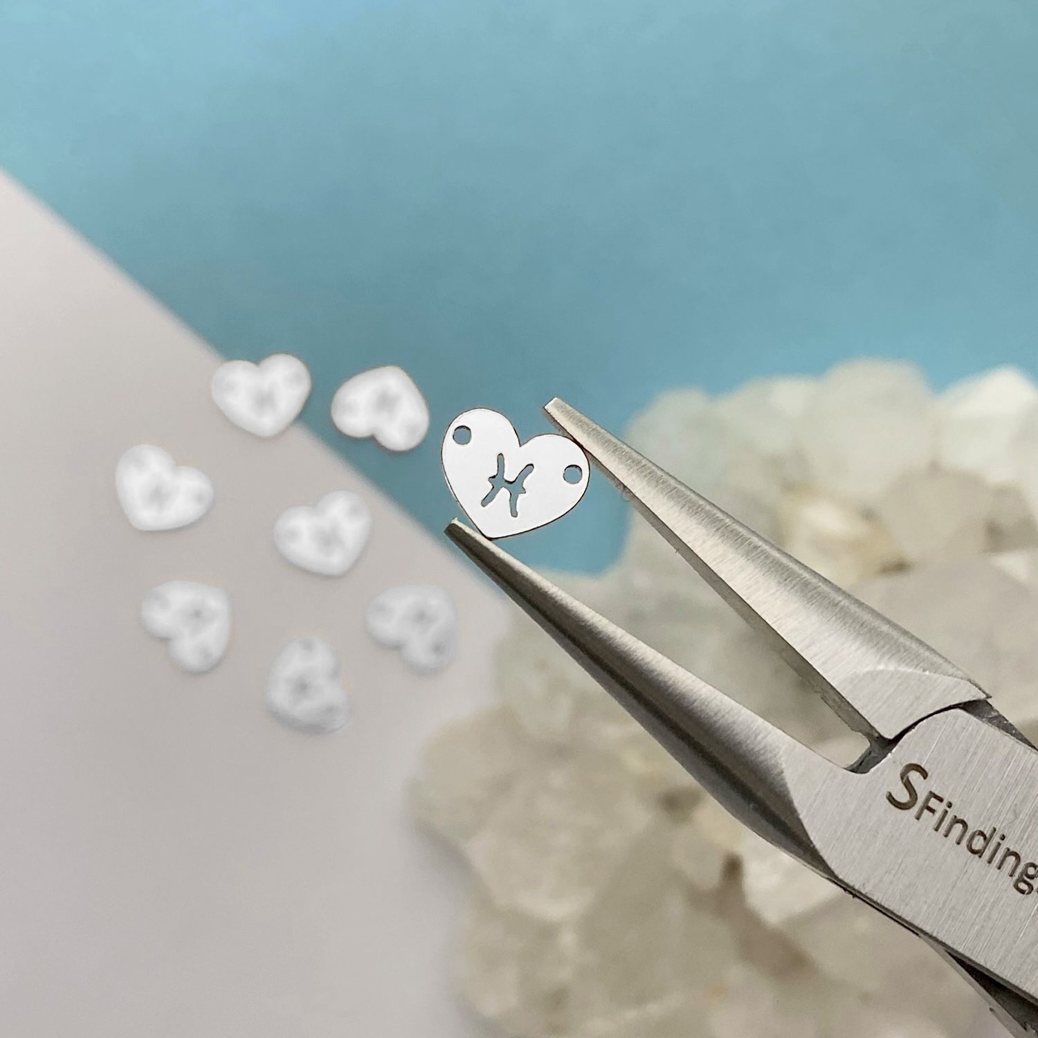 fol3s-pisces-heart-disc-zodiac-sterling-silver-925-connector-pendant-charm-pliers
