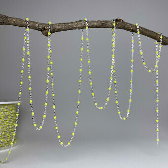 cy33s-yellow-enamel-cable-flat-chain-by-the-meter-sterling-silver-925-november