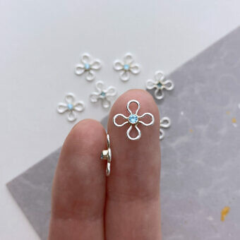 fof9s-2mm-aquamarine-round-bezel-set-cz-crystal-70s-flower-bubble-sterling-silver-925-charm-pendant-connector-march-hand