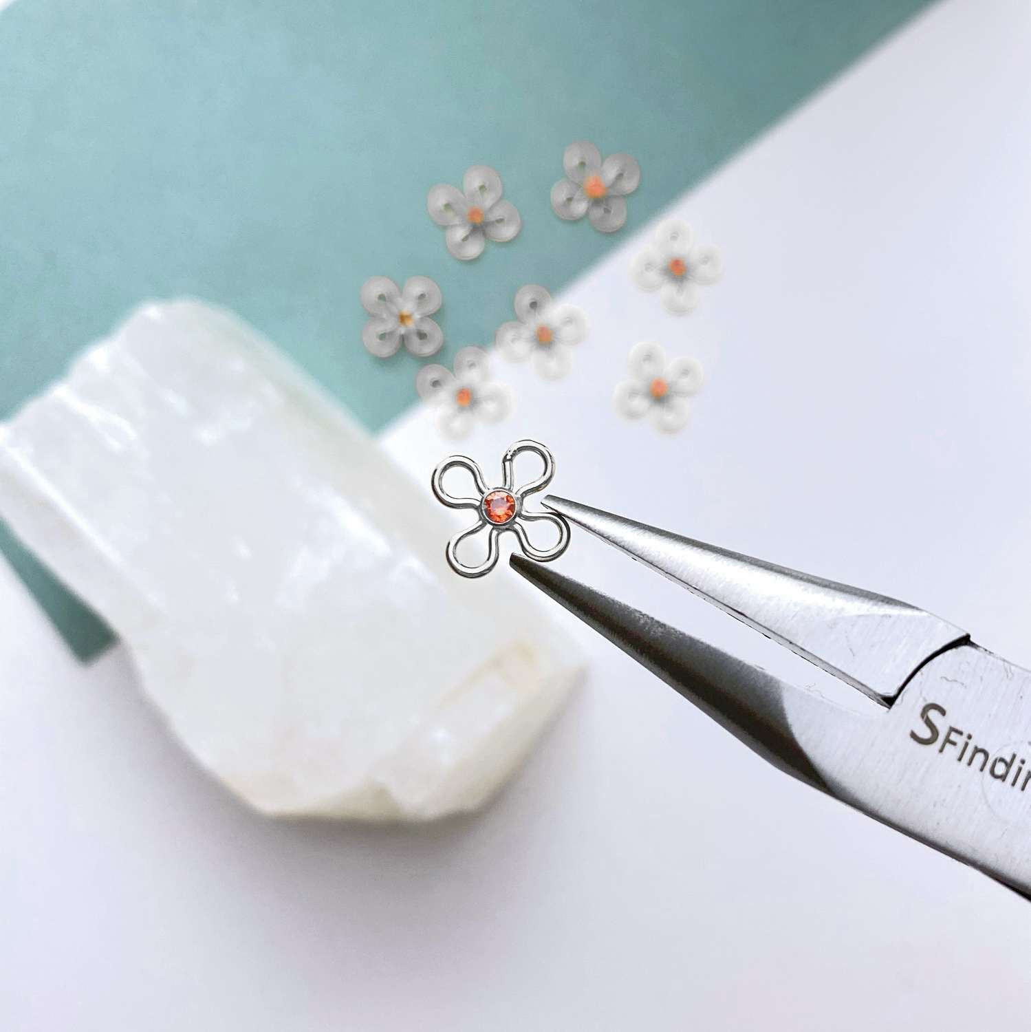 fog2s-2mm-ruby-round-bezel-set-cz-crystal-70s-flower-bubble-sterling-silver-925-charm-pendant-connector-july-pliers-2