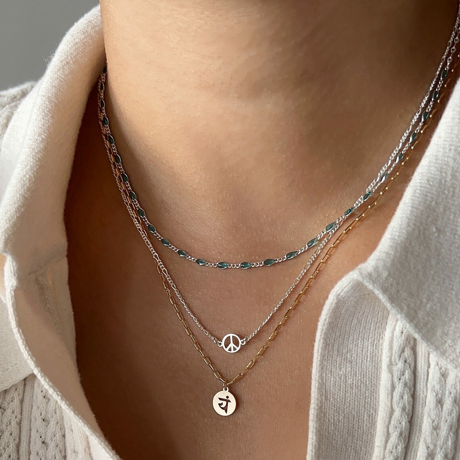 1.40mm 3:1 Figaro Curb Chain By the Meter Sterling Silver .925 - Image 7