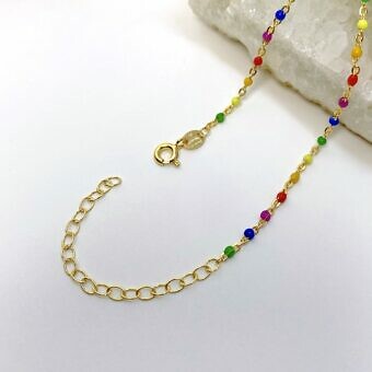 ne02g-16-rainbow-enamel-cable-flat-oval-finished-chain-14kt-gold-filled-closer