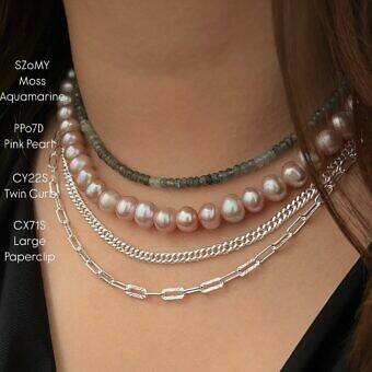 Alternative view of 2.5x4mm Micro Faceted Rondelle Moss Aquamarine Ombre Beads