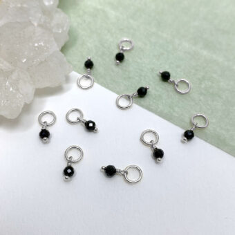 md47s-black-spinel-mini-drop-sterling-silver-925-charm-pendant