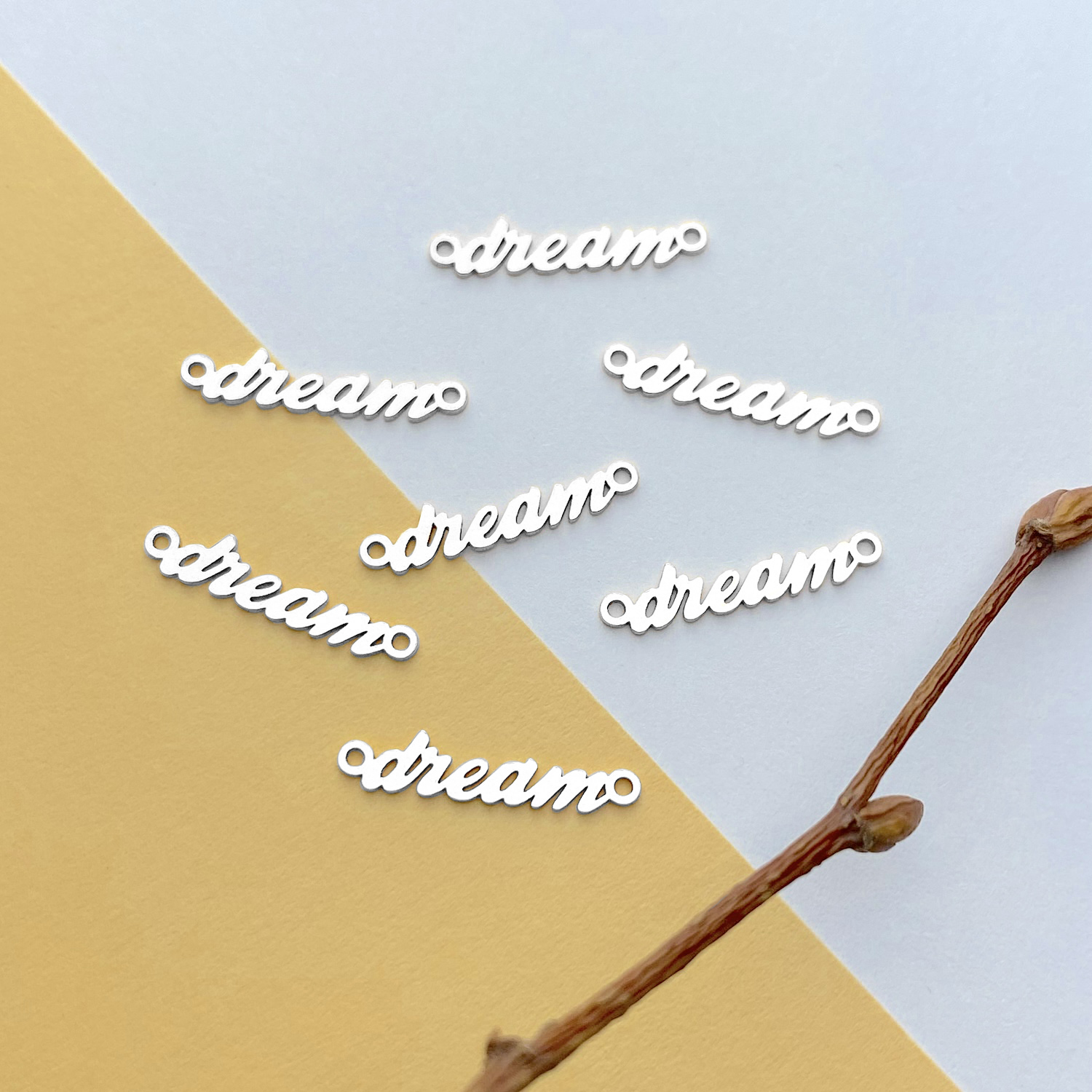 foi6s-dream-script-sterling-silver-925-connector-pendant-charm