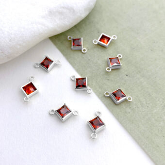 foa16s-4mm-dark-red-diamond-bezel-set-cz-crystal-sterling-silver-925-birthstones-connector-pendant-charm-january