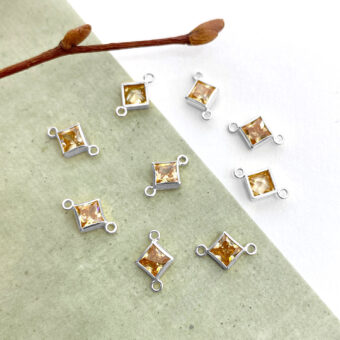 foa26s-4mm-champagne-diamond-bezel-set-cz-crystal-sterling-silver-925-birthstones-connector-pendant-charm-november