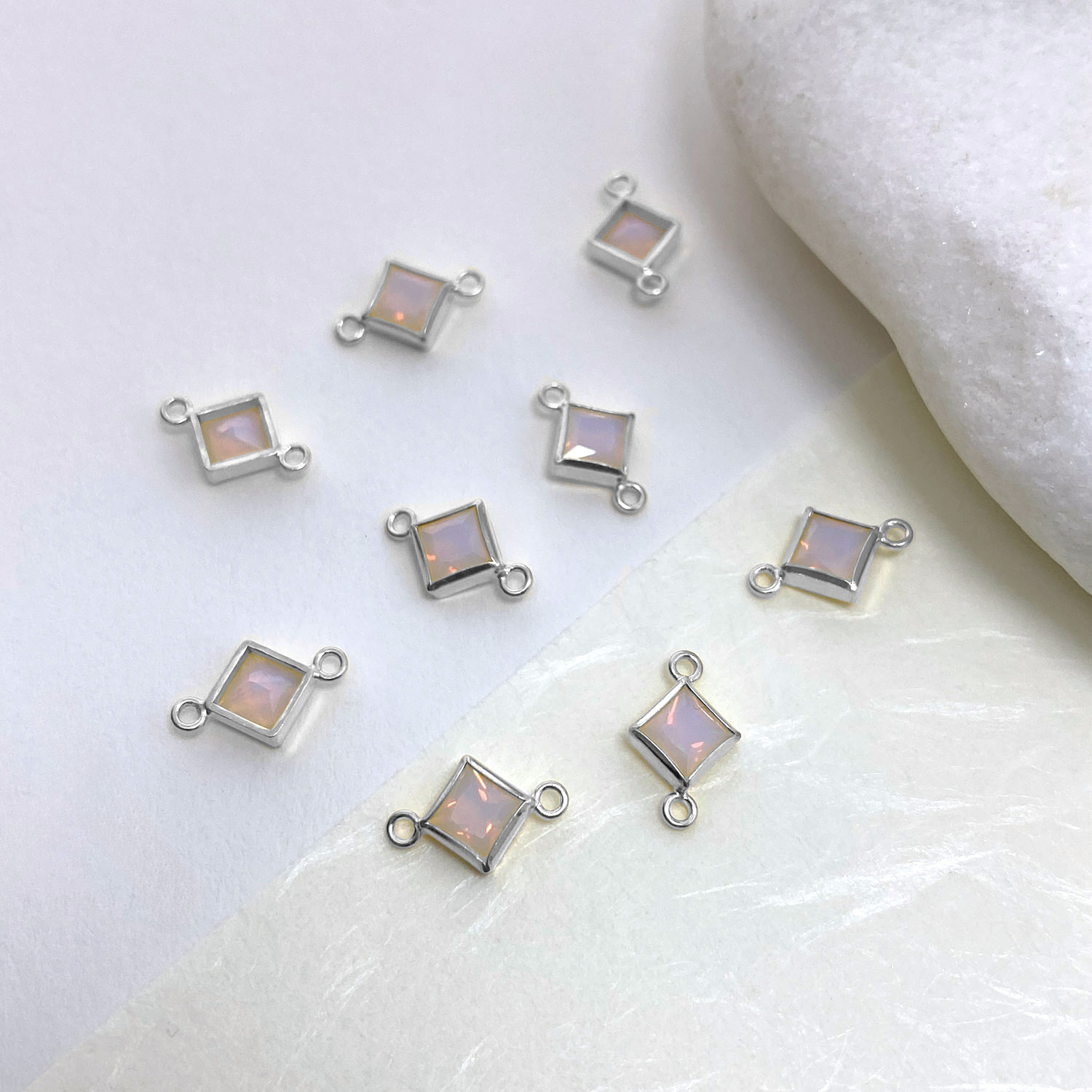 foa29s-4mm-white-rainbow-fire-opal-synthetic-diamond-bezel-set-sterling-silver-925-connector-pendant-charm