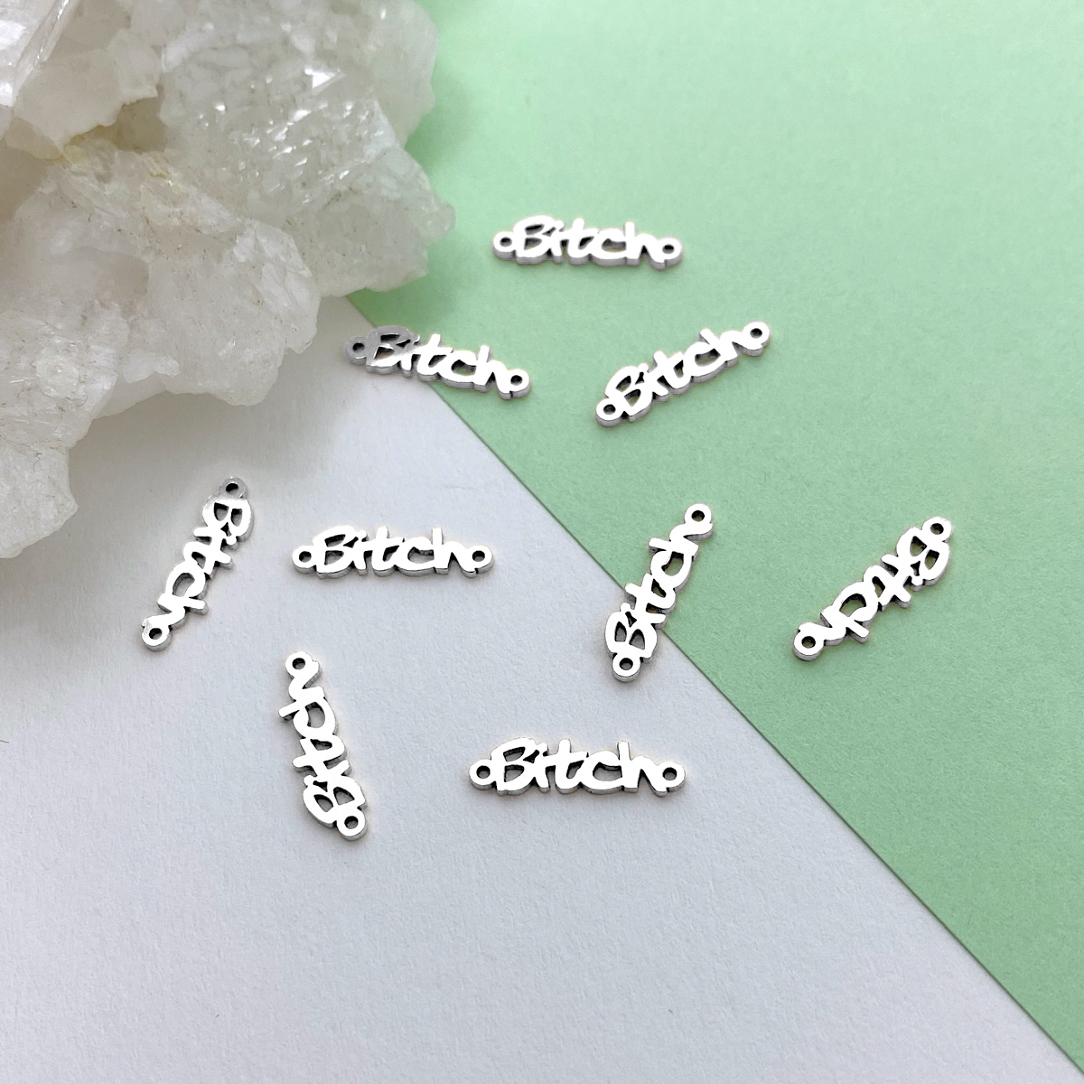 foa50s-btch-script-sterling-silver-925-amoracast-connector-pendant-charm