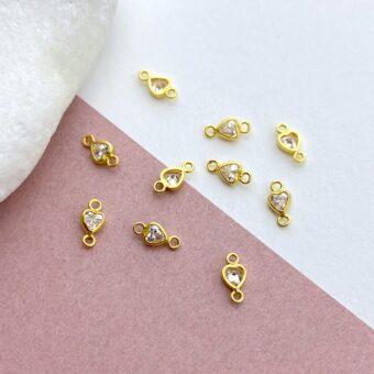 foa84g-3mm-crystal-clear-heart-bezel-set-cz-crystal-14kt-gold-filled-birthstones-vertical-connectors-pendants-charms-april