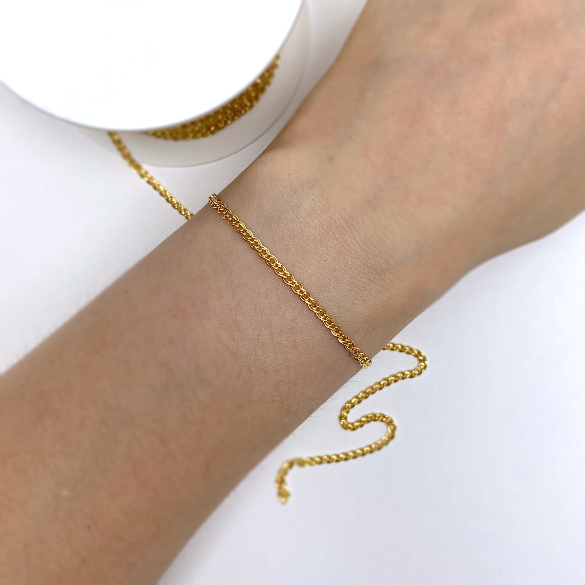 cy49g-double-linked-evil-eye-curb-chain-by-the-meter-14kt-gold-filled-hand