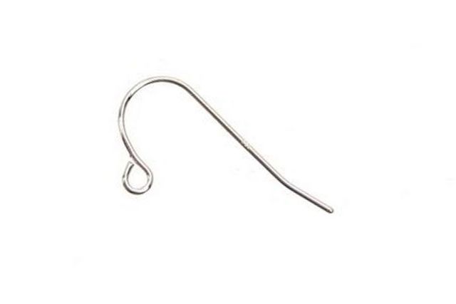 Hook with Loop Earrings Sterling Silver .925 - Image 4
