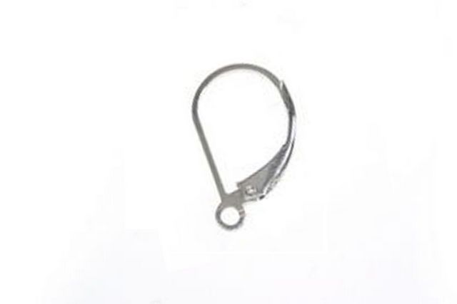 Classic French Lever Back Earrings Sterling Silver .925 - Image 5