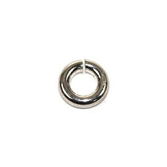 Alternative view of 3mm 22ga Round Open Jump Rings Sterling Silver .925